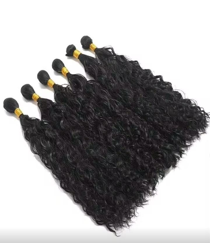 Luxury Human Blend Bundle, Curly