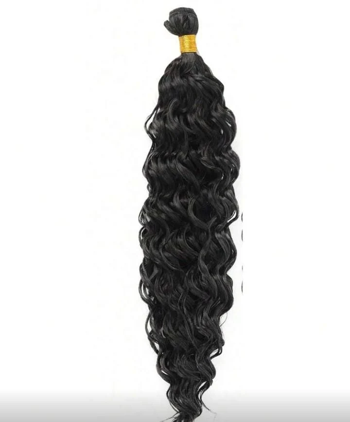 Luxury Human Blend Bundle, Curly