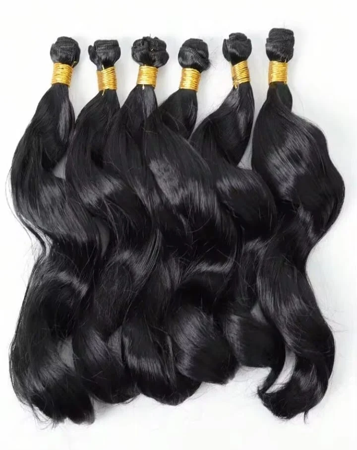 Luxury Human Blend Bundle, Wavy