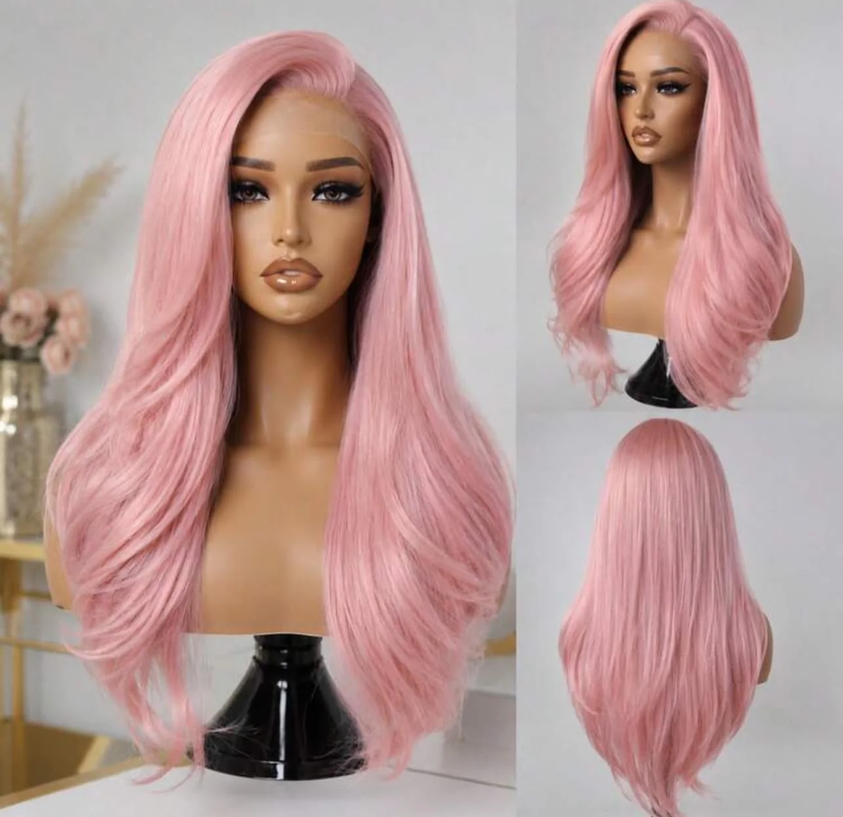 Pink Blush Blend Wig