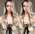 Ombre Blonde Body Wave Hair Extension