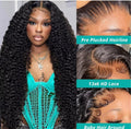 Glueless curly 5x5 wig