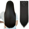 6-Piece Clip-In Straight Hair Extensions